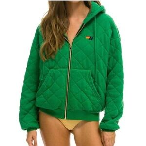 Aviator Nation Quilted Hoodie